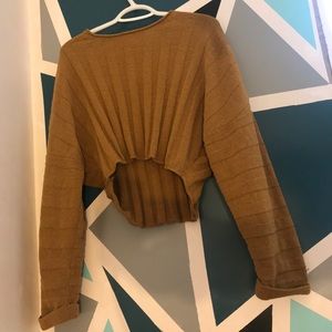 American Eagle Cropped Sweater